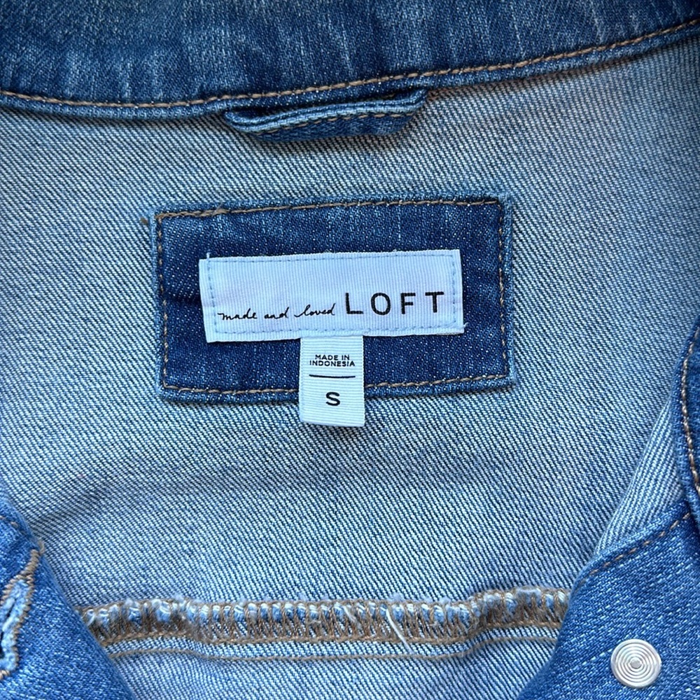 LOFT Denim Jacket - Picture 2 of 8